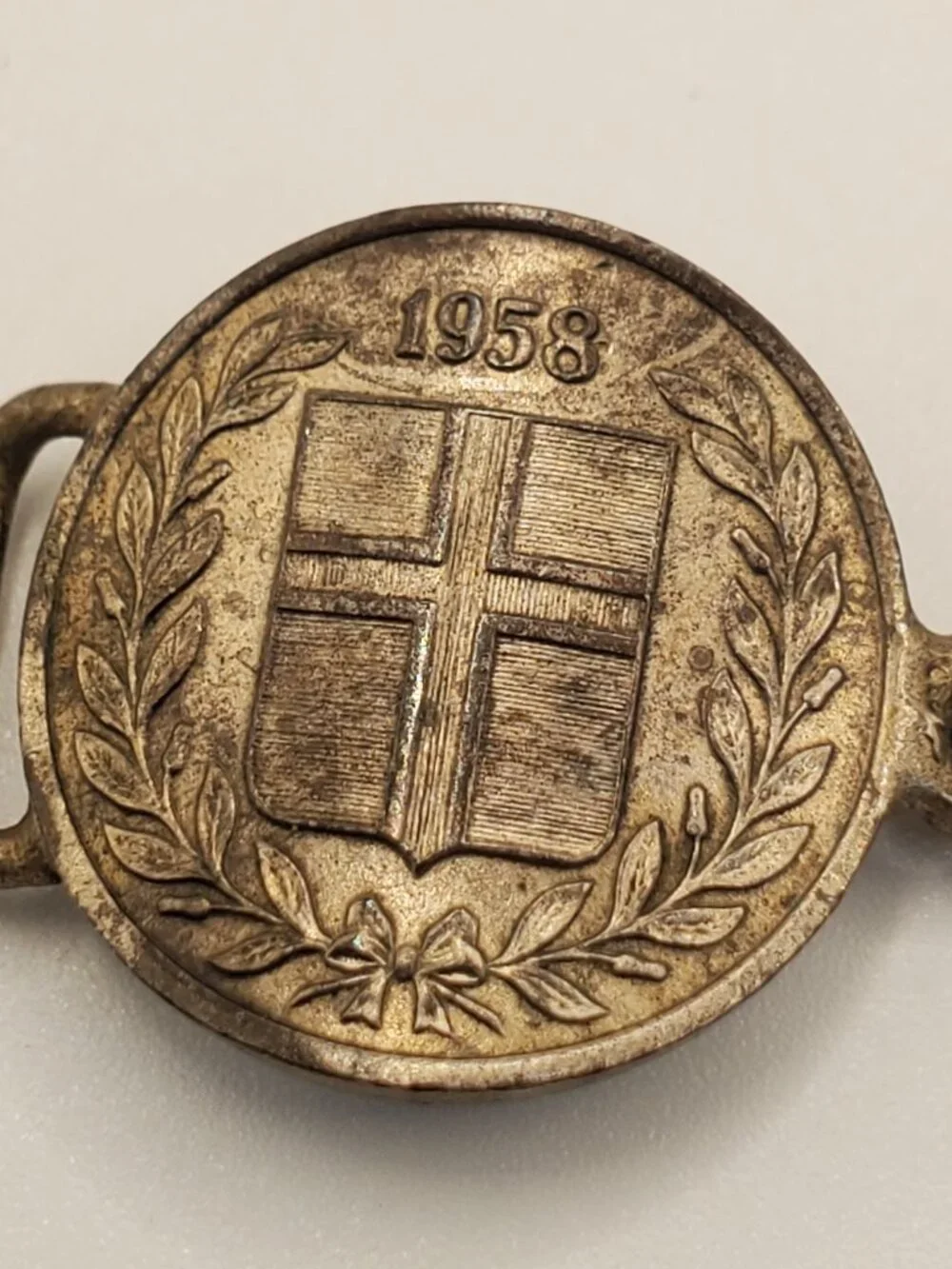 A Vintage IRELAND (KONUNGUR) Coin Bracelet, item # B-1195, . wt. 21 grams.